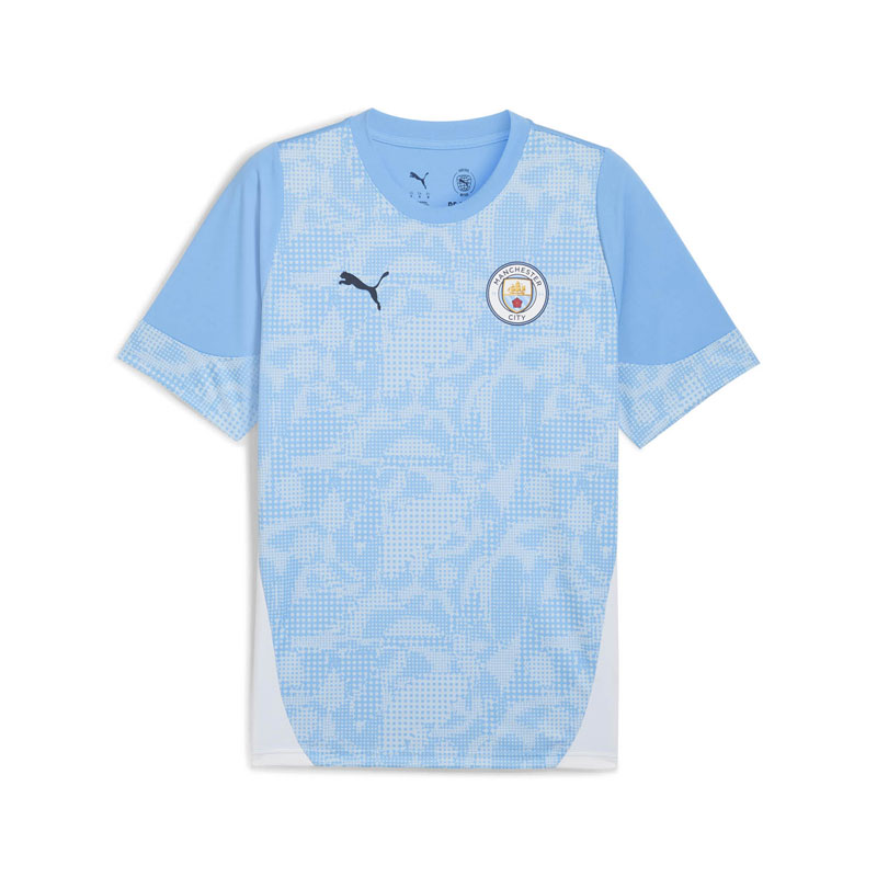 PUMA(プーマ) マンチェスターシティ FC MCFC TR SSシャツ Jr サッカー ウェア 25AW(781995-01)