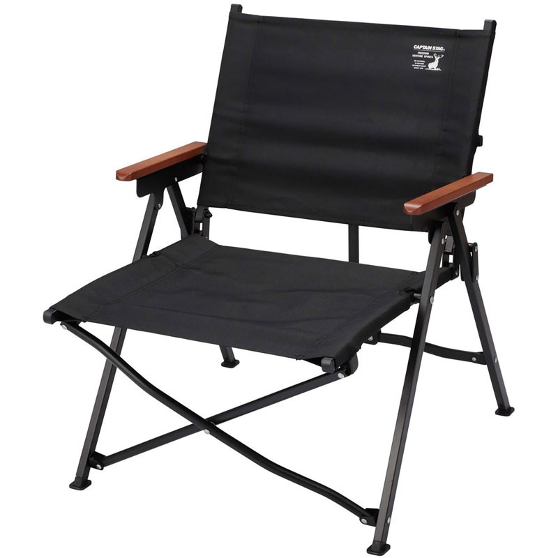 CAPTAIN STAG キャプテンスタッグCSブラックラベル グラドスチェアアウトドア イスuc1900