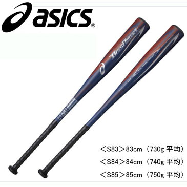 アシックス asics軟式用金属製バット バーストインパクトEX軟式用バット17SS (BB4025)