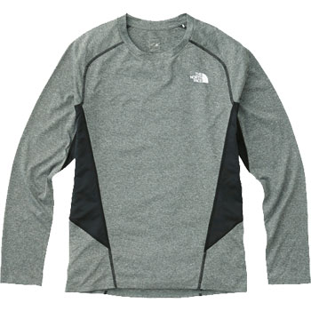 ロングスリーブGTDメランジクルー（メンズ）【THE NORTH FACE】ノースフェイス ランニングウェア Tシャツ17FW（NT11789）*10