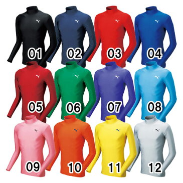 Compression モックネック LS シャツ【PUMA】プーマ ●インナーシャツ(900478)*63