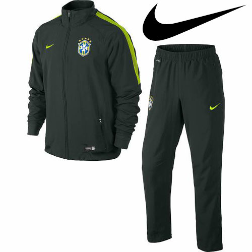 【楽天市場】ナイキ CBF SQUAD DRI−FIT サイドラインウーブンウォームアップ【NIKE】ナイキ ブラジル代表 ジャージ上下セット