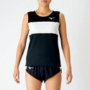 ミズノ MIZUNOレーシングシャツ(陸上競技 レディース)陸上競技 ウェア レーシングウェア(U2MA7250)