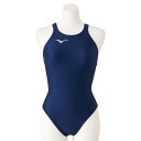ミズノ MIZUNO競泳用ハイカット(レースオープンバック)(レディース) (14ネイビー)スイム 競泳水着 STREAM ACE レースオープンバック(N2M...