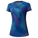 ランニングTシャツ(レディース)【MIZUNO】ミズノランニング ウエア ランニングシャツ(J2MA0220)*38