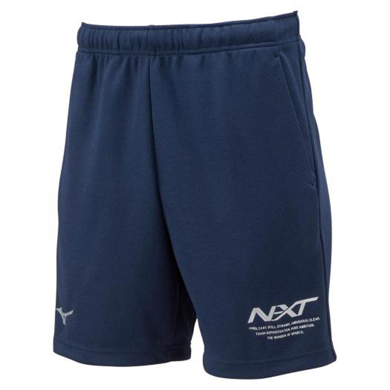 N-XTのロゴを左裾に配置した、すっきりシルエットのプラクティスハーフパンツ。 【サイズ】 S、M、L、XL、2XL 【素材】 ポリエステル100％ 【原産国】 インドネシア製 【発売シーズン】 14）2022年春夏 90）96）2021年秋冬 ■ポケット：ファスナー無し