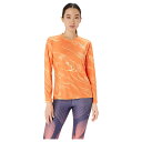 アシックス asicsウイメンズグラフィックUVケア長袖シャツレディースランニングウェア(2012C782)