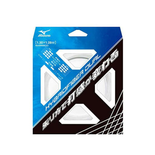 ミズノ MIZUNOハイブリッドファイバー デュアル(ソフトテニス)ソフトテニス ストリングス(63JGN505) ミズノ MIZUNOハイブリッドファイバー デュアル(ソフトテニス)ソフトテニス ストリングス(63JGN505)