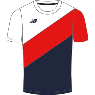 カラーブロック プラクティス用 ショートスリーブTシャツ【New Balance】ニューバランスTシャツ(JMTT0120)*21