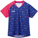 VICTAS(ヴィクタス)ポップフォント レディスゲームシャツ卓球ウェアシャツ612303