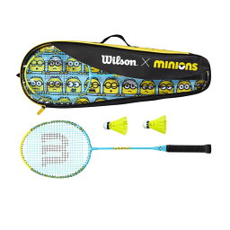 WILSON(ウイルソン)MINIONS 2.0 JR BADOMINTON SETバドミントンラケットソノ他ラケットWR105710F2