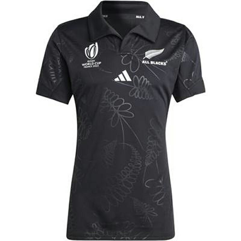 adidas(アディダス)M RUGBY ALL BLACKS RWC ホームパフォーマンス ジャージーマルチアスレウェアユニフォームシャツIJJ39