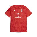 PUMA(プーマ) ACミラン 2023-24 トレーニング Tシャツ サッカー ウェア レプリカ 23FW(772254-12)