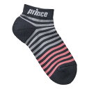 Prince(プリンス)レディースボーダーソックス硬式テニスウェアソックスPS376