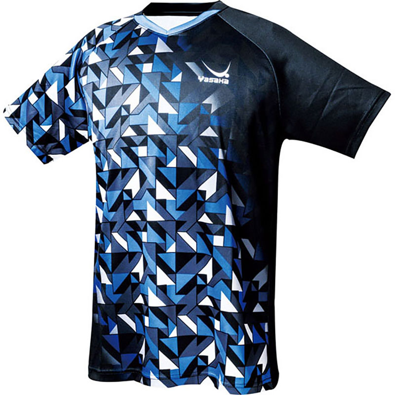 Yasaka(ヤサカ)ジオグラデRユニフォーム卓球ウェアシャツY245