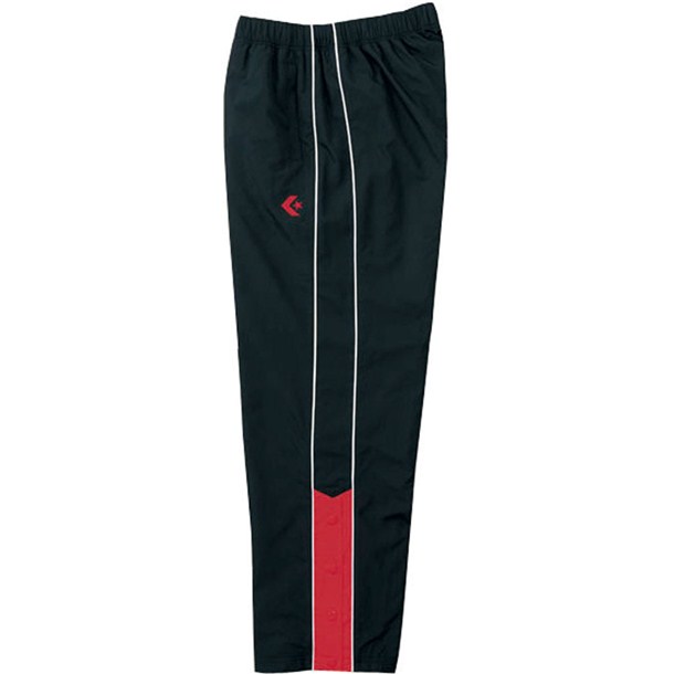 コンバース CONVERSE6F ウォームアップパンツ(スソボタン)バスケットフハク パンツ M(cb162502p-1964)