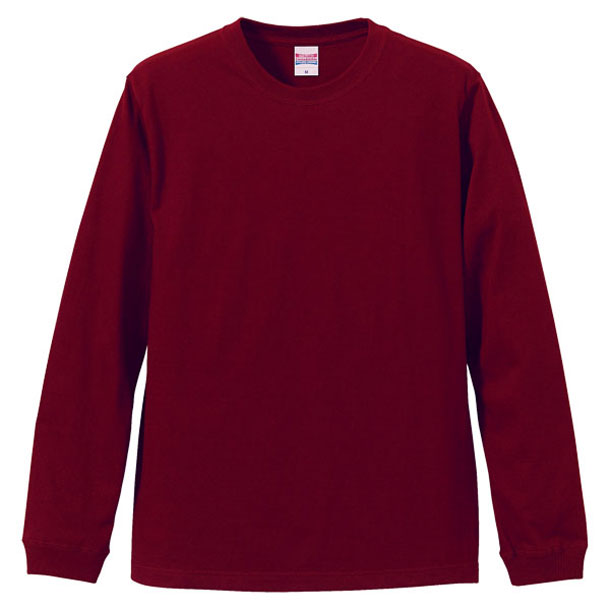 ユナイテッドアスレ UnitedAthle5.6オンス ロングスリーブTシャツ(1.6インチリブ)カジュアル長袖Tシャツ(501101CX-72)
