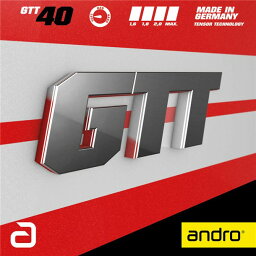 GTT 40【andro】アンドロタッキュウラバー(112276-rd)