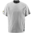 デサント DESCENTEベースボールTシャツ野球 ソフトJRベースボルTシャ(jdb200-slv)