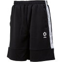 BPウォームアップハーフパンツ JR【sfida】スフィーダフットサルWUPニットH・3/4P(sa21815jr-blk)