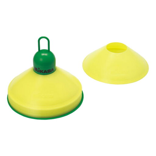 ミカサ mikasaマーカーコーン10枚セットサッカーグッズ(CO10MINI-Y) ミカサ mikasaマーカーコーン10枚セットサッカーグッズ(CO10MINI-Y)