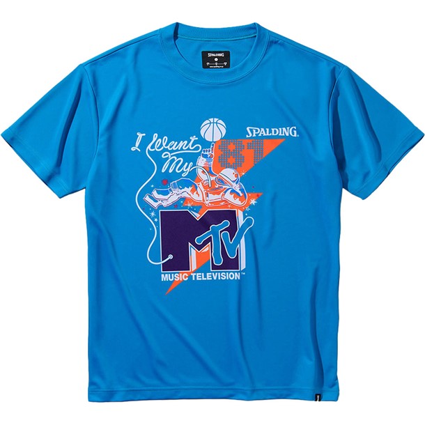 スポルディング SPALDINGTシャツ MTVポーズバスケット 半袖Tシャツ(smt211500-4700)
