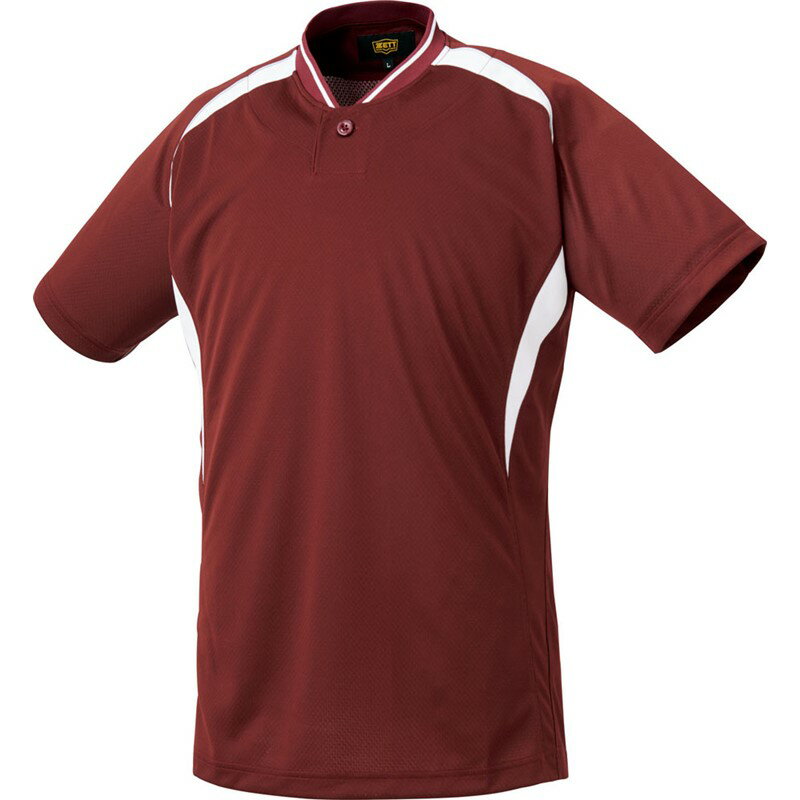 zett(ゼット)プルオーバーベースボールシャツヤキュウソフトセカンダリーシャツ(bot741-6811)