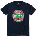 spalding(スポルディング)バレーTシャツ アフリカントライバルボールバレー 半袖 Tシャツ(smt22071v-5400)