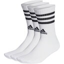 adidas(アディダス)31 SPWクッション3ST3PクルーソックスマルチSPソックス(ebb67-ht3458)