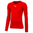 puma(プーマ)LIGA BASELAYER SS Tシャツサッカー 半袖Tシャツ(658223-01)