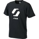 stiga スティガ STIGAロゴTシャツJP-I BK LL卓球 半袖 Tシャツ 1805060107 