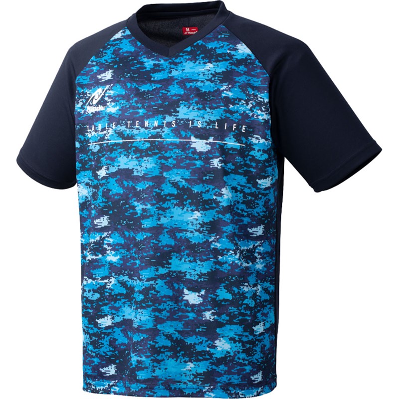 ニッタク(nittaku)デジタルTシャツ卓球 半袖Tシャツ(nx2007-02)