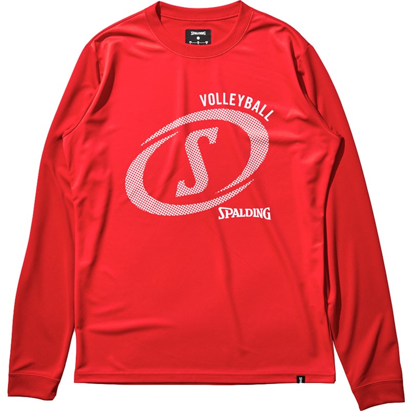 spalding(スポルディング)バレーボール L/STシャツ ファスト Sバレー長袖Tシャツ(smt22183v-6000) 1