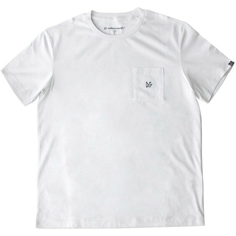 ノーザンカントリーnortherncountryT-SHIRTS(FRONT POCKET)アウトドア半袖Tシャツ(tr1309-wt)