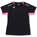 デサント(descente)半袖 バレーボールシヤツバレープラクティクスシャツW(dvb5223wbーbpk)