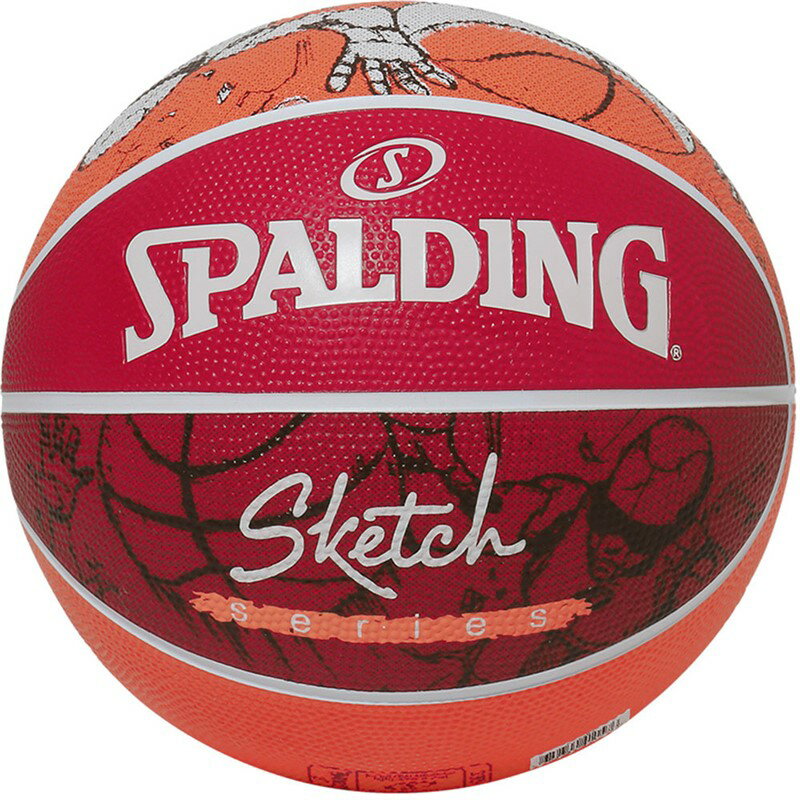 spalding(スポルディング)スケッチ ドリブル ラバー SZ7バスケット競技ボール7号(84381z)