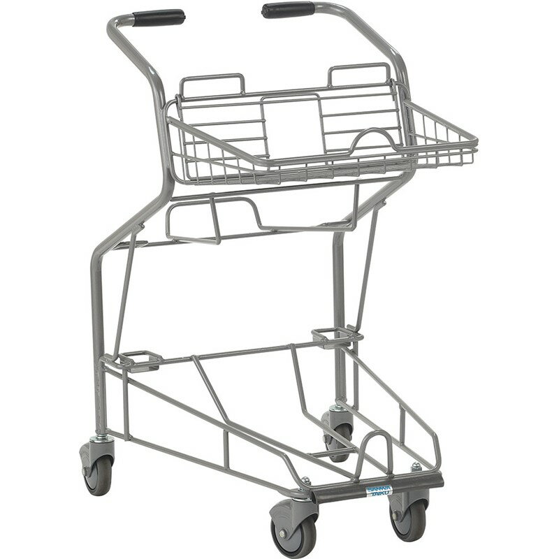 (代引き・個人宅・北海道・沖縄への配送不可)三和体育ボールバスケットカート 3ダンシキEバスケット器..