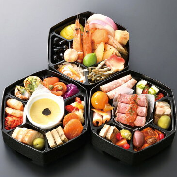 【予約販売 2020年おせち料理】 送料無料 北海道・沖縄・離島を除く 銀座「花蝶」和洋おせち ほのか 約4.5寸 3段重 全38品/約2人前 和洋折衷 和風 洋風 豪華 おせち 数の子 栗きんとん ローストビーフ 【Q41-8】