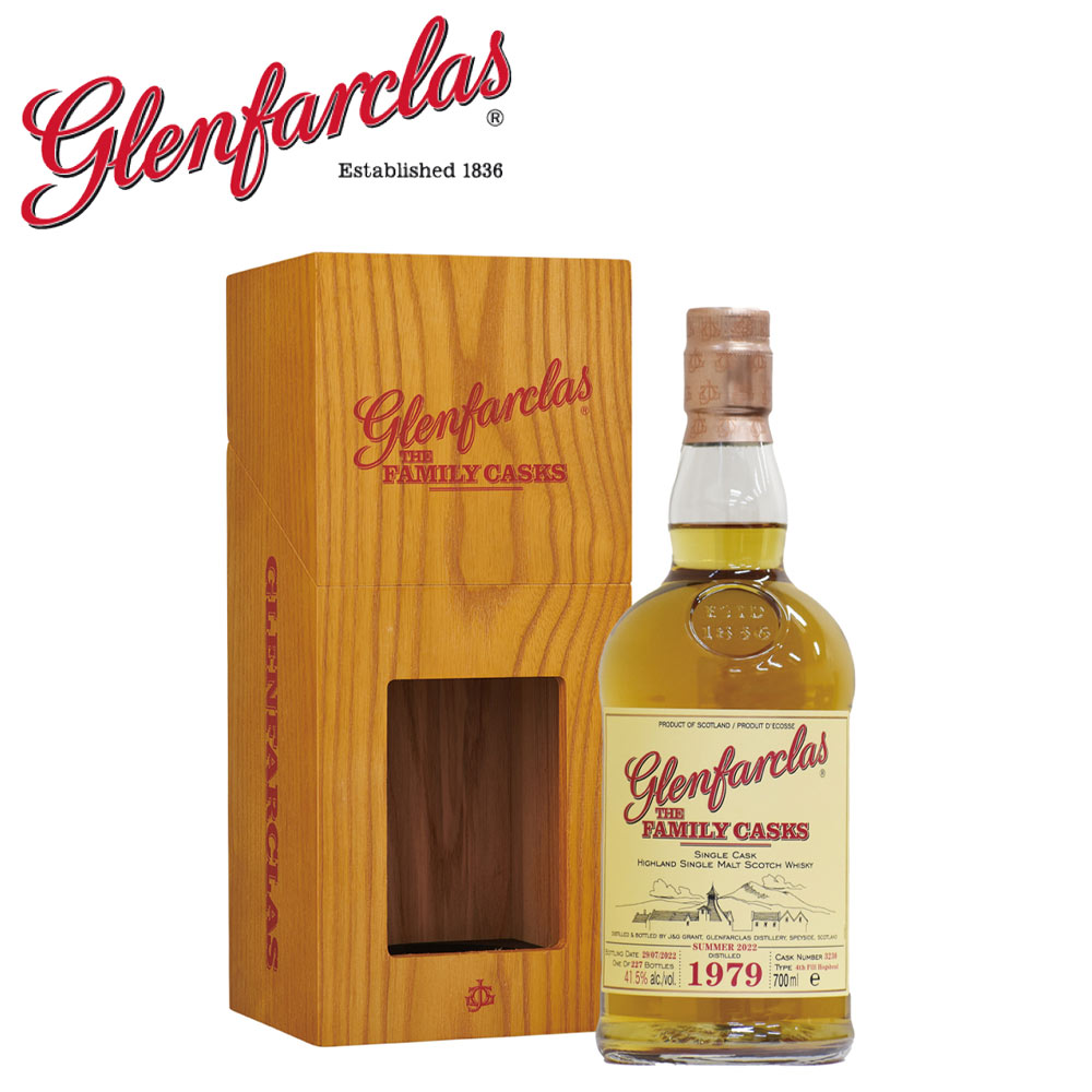 GLENFARCLAS グレンファークラス 700ml 1979年 （昭和54年） シングルモルト ウイスキー ファミリー カスク スコットランド シングルカスク 