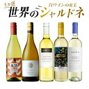 【全品P5倍 7/15限定】白ワインの女王 世界のシャルドネ 飲み比べ 白ワイン 5本セット 送料無料 一部除外 辛口 ワインセット フランス イタリア チリ ...