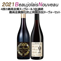 【代引き不可】 送料無料 北海道・沖縄・離島を除く ボジョレー ヌーボー 2020 4度の最高金賞エリックパルドン ＆ 3年連続最高金賞の酸化防止剤無添加ヴィラージュヌーヴォーセット 2本セット ボージョレー ボジョレーヌーヴォー