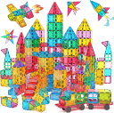 108pcs マグネットブロック 磁気おもちゃ コンストラクト 磁石ブロック 子供 知育玩具 幼児 に おもちゃ 男の子 日本語バッケージ 立体パズル ゲーム モデル DIY 積み木 キーズ 誕生日 ギフト クリスマス プレゼント 贈り物(4)