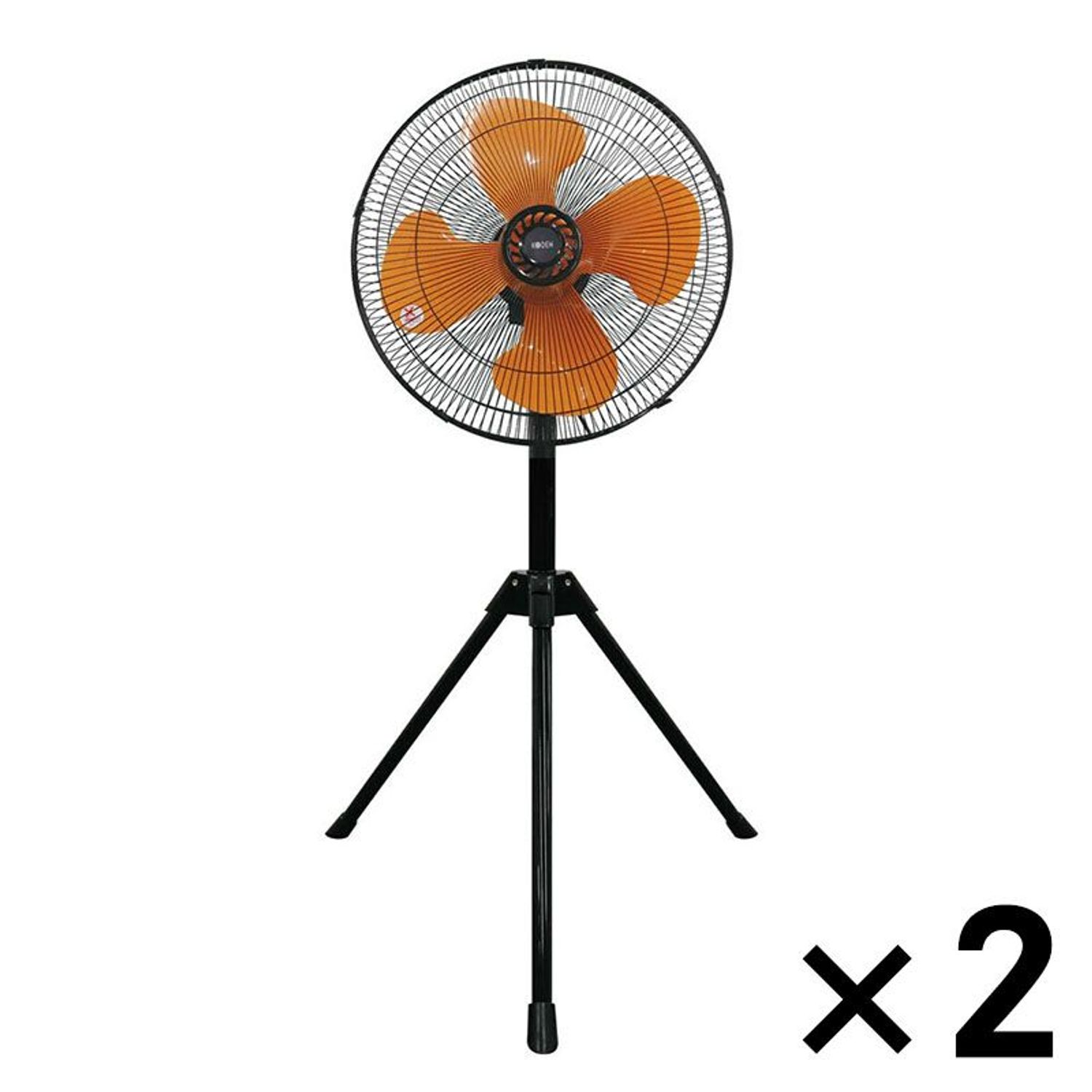 広電 樹脂羽根三脚工業扇 CFF453TPA×2個セット