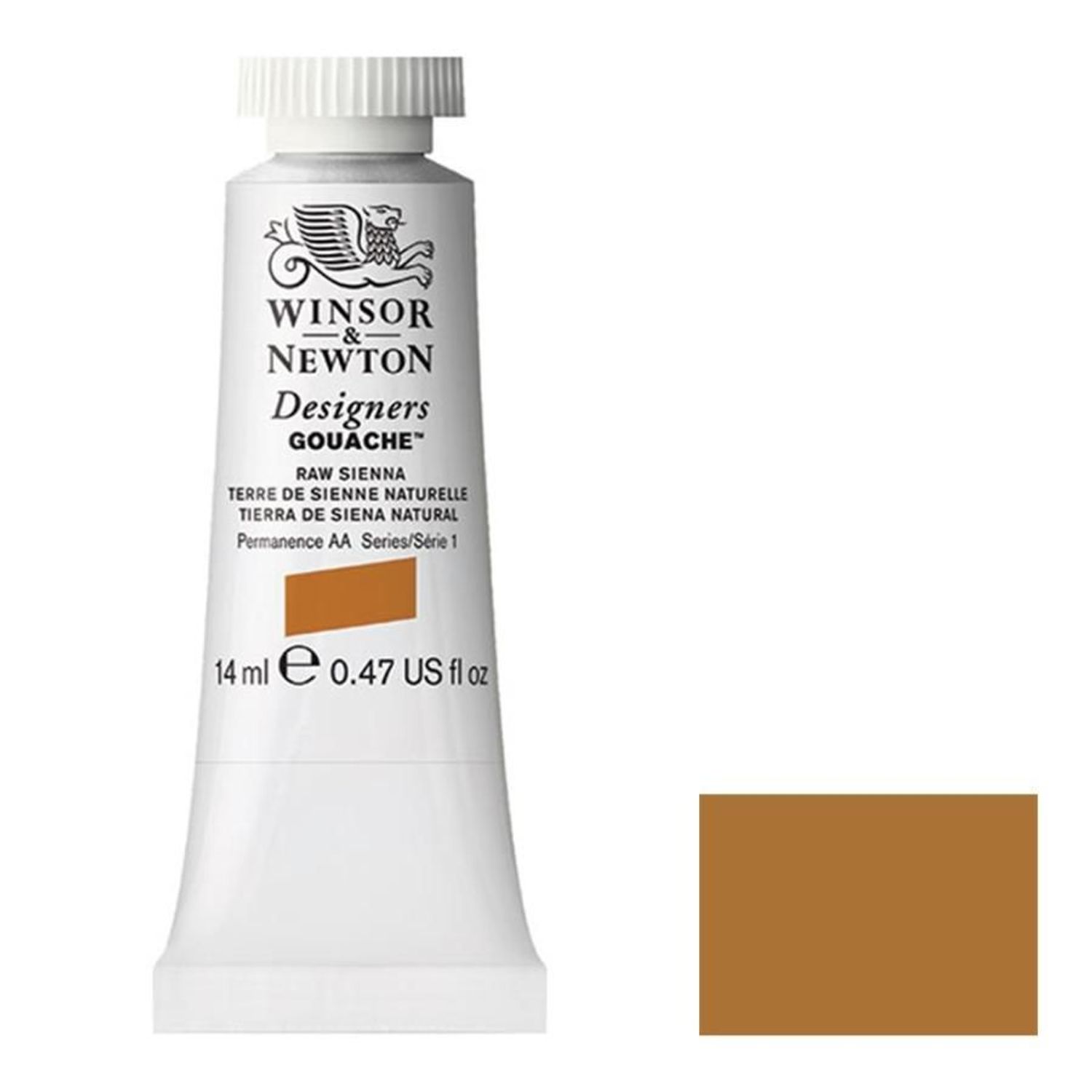 W&N デザイナーズ・ガッシュカラー 14ml チューブ 552 ローシェンナ