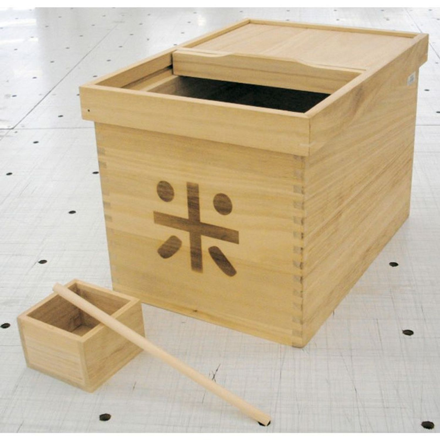 桐製米びつ　10kg