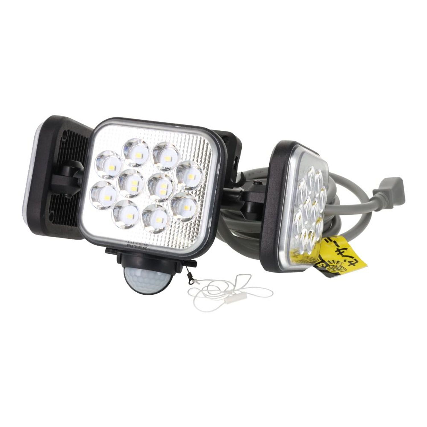 14W3灯　フリーアーム式LEDセンサーライト　コンセント式　LAー3042