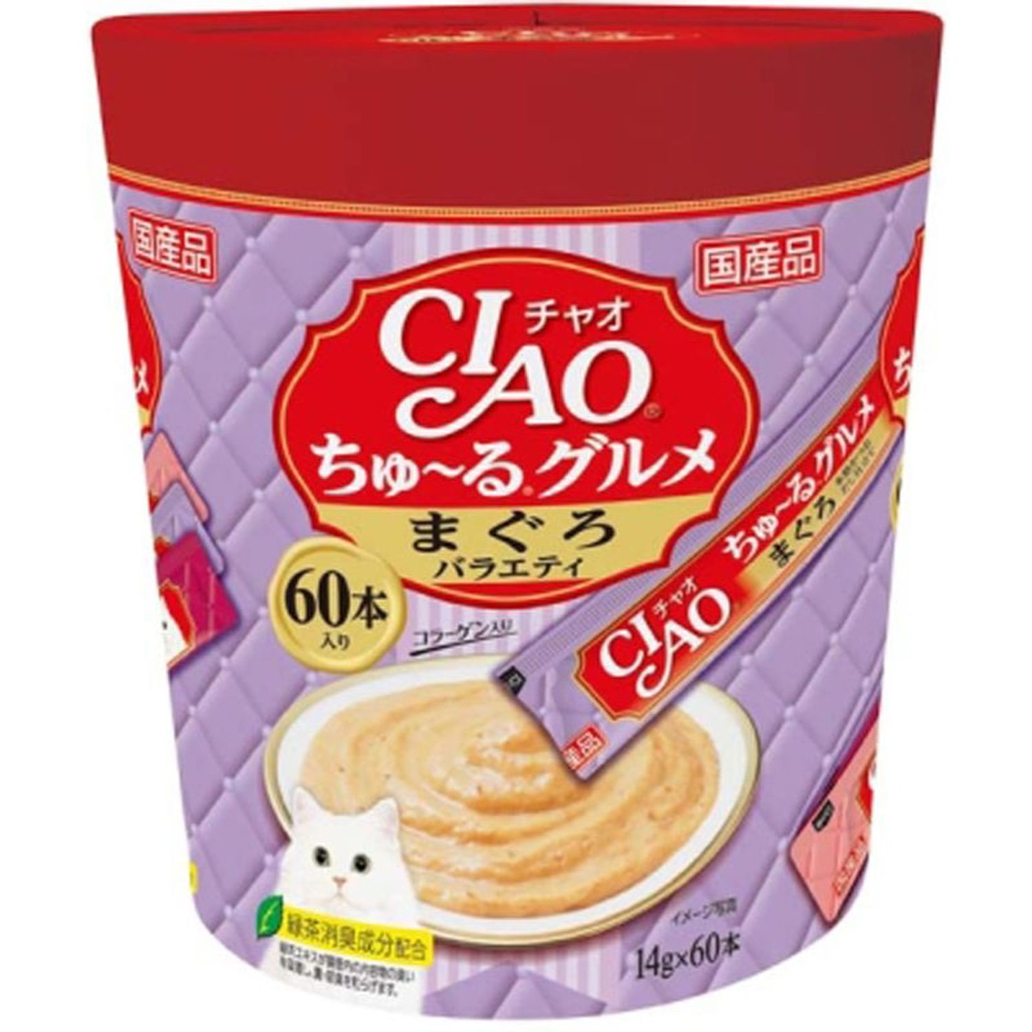 チャオ　ちゅーる　グルメ　まぐろバラエティ　14g×60