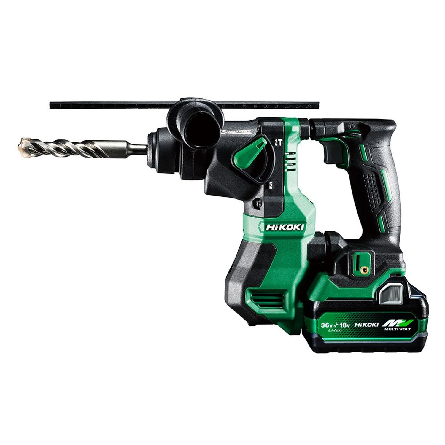ハイコーキ　HIKOKI 18Vロータリハンマ（蓄電池2個、充電器付き） DH18DPA (2XPZ)