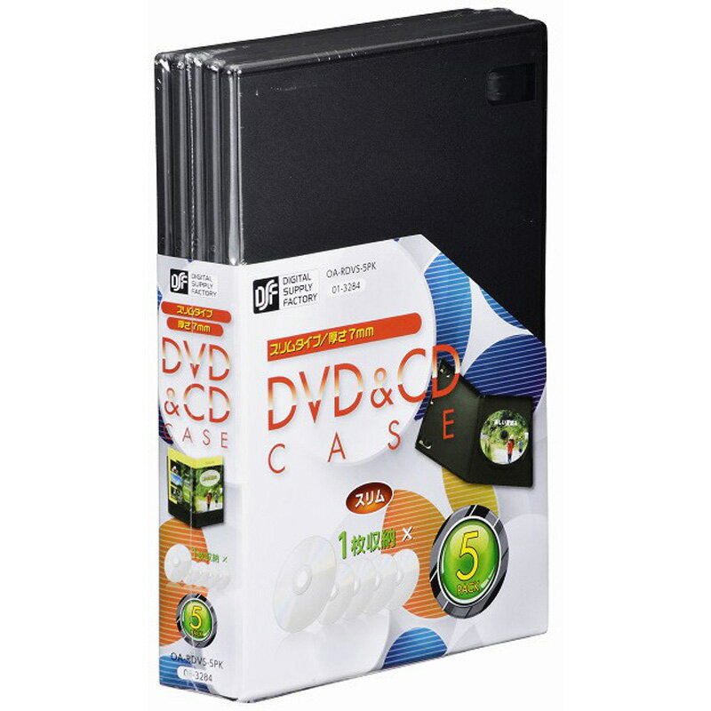 DVDケース7MM 5P OA-RDVS-5PK...の商品画像
