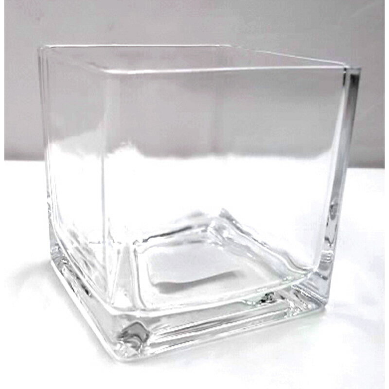 キュートキューブのガラス鉢　6パイ用 園芸 農業 園芸用品 ビバホームのサムネイル